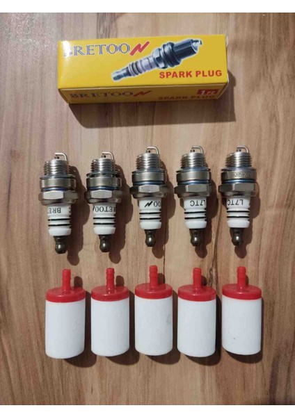 Ustateknisyen 5+5 Bretoon L7TC Akalite Buji ve Süzgeç Seti Bütün Modeller Için Uygundur