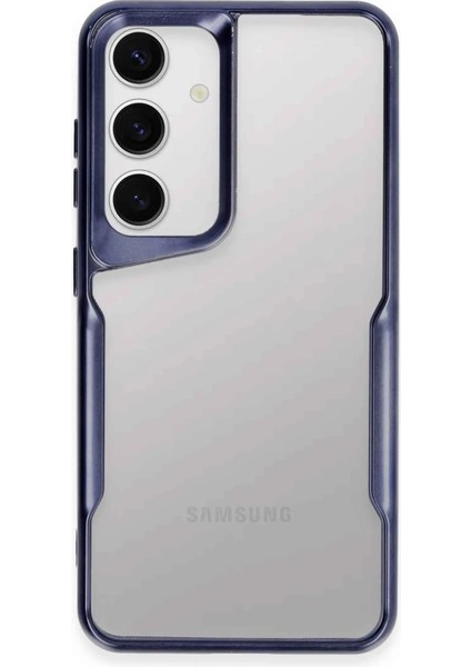 Samsung Galaxy A16 5g Kılıf Boyi Silikon Kapak - Lacivert Bstmy