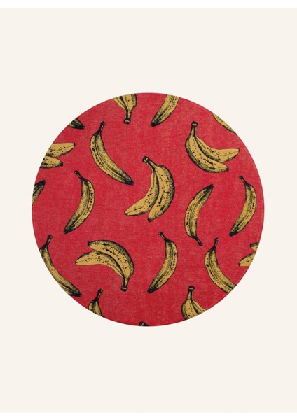 Pop Banana Kaymaz Tabanlı Modern Halı Pet Malzeme Zemin Isıtma Uyumlu