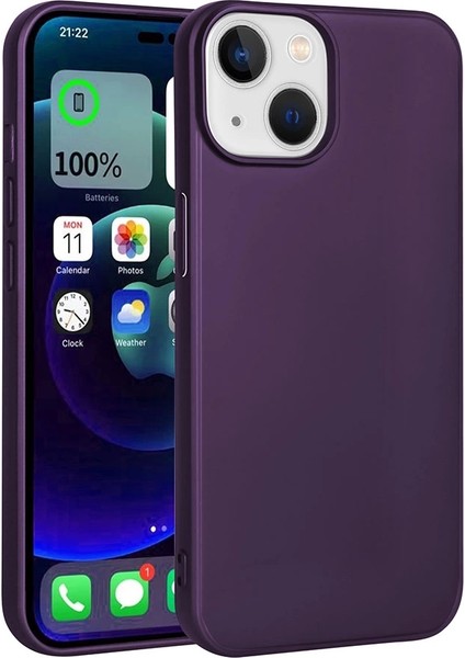 iPhone 15 Plus Uyumlu Kılıf Pürüzsüz Premier Silikon Kapak