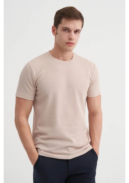 Bej Erkek T-Shirt 4240 fiyatları