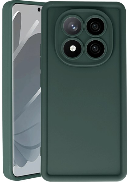 Xiaomi Redmi Note 14 Pro 5g Kılıf Viera Silikon - Koyu Yeşil Bstmy