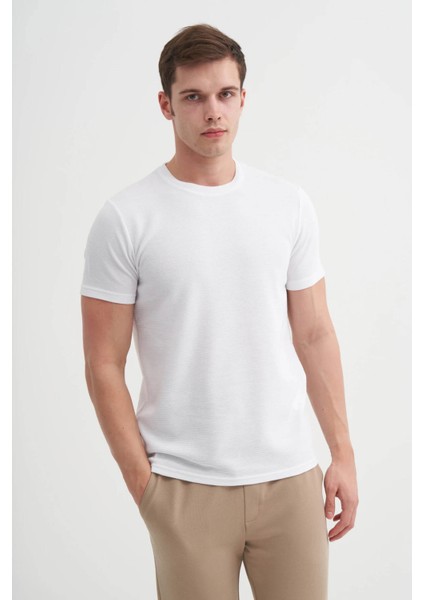 Beyaz Erkek T-Shirt 4240 fiyatları
