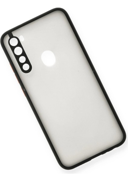 Xiaomi Redmi Note 8 Kılıf Montreal Silikon Kapak - Siyah Bstmy