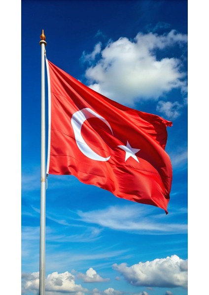 Türk Bayrağı Raşel 400X600