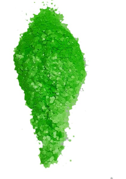 Glitter Neon Sim Epoksi Süsleme Aksesuarı (100 Gr) Yeşil