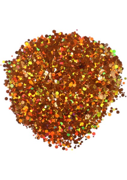 Glitter Sim Epoksi Süsleme Aksesuarı (100 Gr) Turuncu