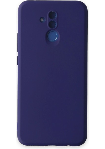 Huawei Mate 20 Lite Kılıf Nano Içi Kadife Silikon - Mor Bstmy