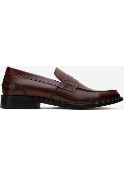 2655 Erkek Klasik Rugan Deri Loafer