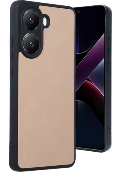 Xiaomi Poco X7 Pro Kılıf Aras Deri Kapak - Pudra Bstmy
