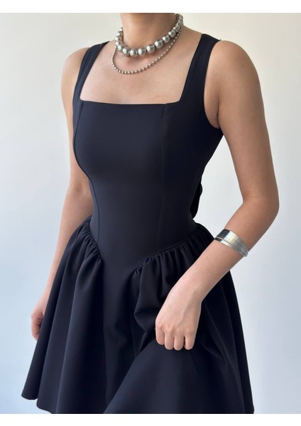 Dreas Fiyon Detaylı Mini Elbise modelleri