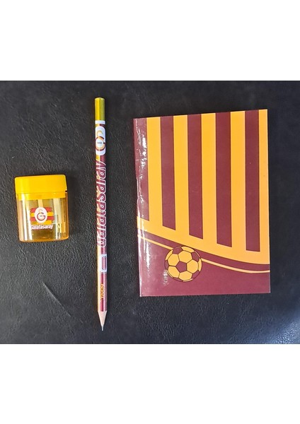 Galatasaray Kalem Not Defteri Kalemtraş Okul Seti