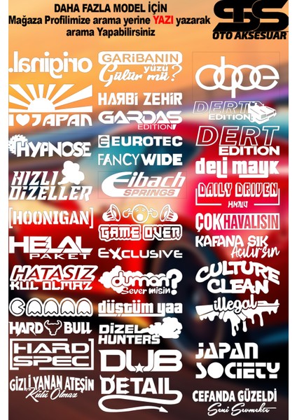 Game Over 20X9 Jdm Yazı Araba-Motosiklet Cam Etiket Sticker Beyaz Renk indirimleri