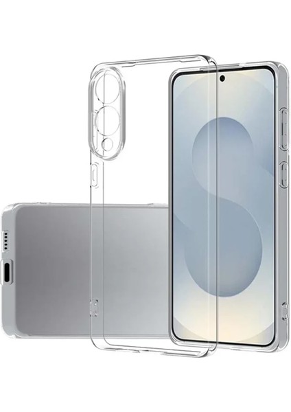 Samsung Galaxy S25 Edge Kılıf Lüx Şeffaf Silikon Bstmy