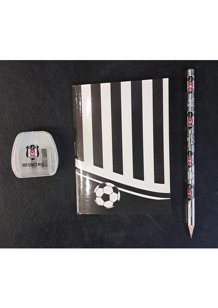 Beşiktaş Kalem Not Defteri Kalemtraş Okul Seti