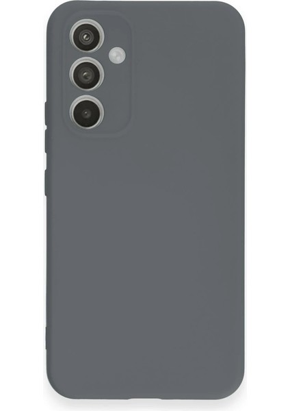 Samsung Galaxy A54 5g Kılıf Nano Içi Kadife Silikon - Gri Bstmy