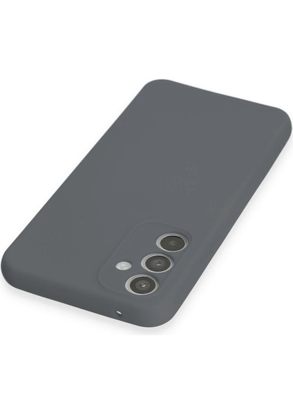 Samsung Galaxy A54 5g Kılıf Nano Içi Kadife Silikon - Gri Bstmy
