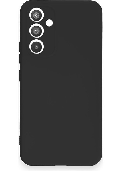 Samsung Galaxy A34 5g Kılıf Nano Içi Kadife Silikon - Siyah Bstmy