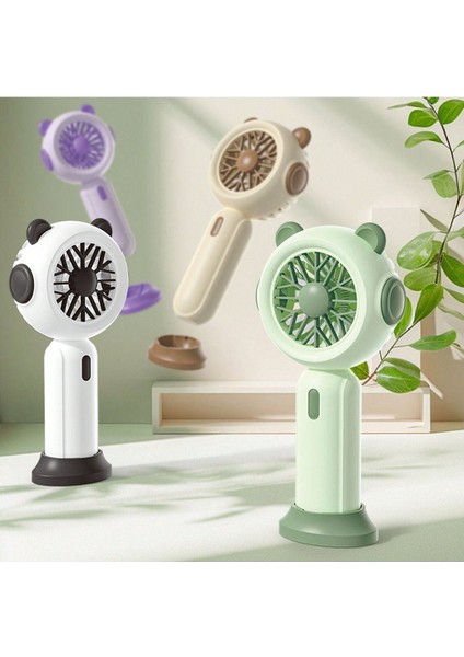 Şarjlı El Fanı, 3 Dereceli Ayarlanabilir Mini Vantilatör, Mini Fan, Mini El Vantilatörü, Soğutucu