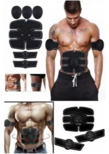 Dambıl Ağırlık Seti 9 kg + Six Pad Abs Mide Kası Aleti
