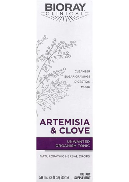 Bioray, Artemisia & Clove, 2 Fl Oz (59 Ml).abd Menşei