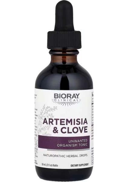 Bioray, Artemisia & Clove, 2 Fl Oz (59 Ml).abd Menşei modelleri