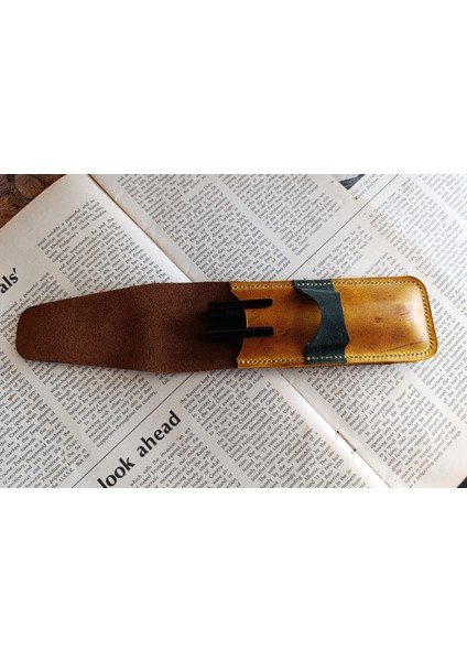Crazy Hors Hakiki Deri Tamamen El Emeği Minimalist Cüzdan Kartlık 9,5x7 W105 indirimleri