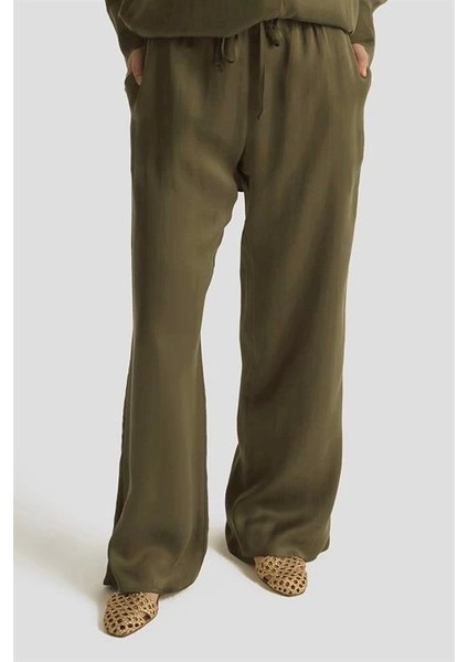 Cupra Palazzo Pantolon 25YD4245-2 Haki modelleri