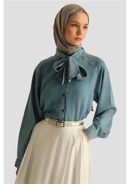 Gömlek 25YD9144 Indigo modelleri