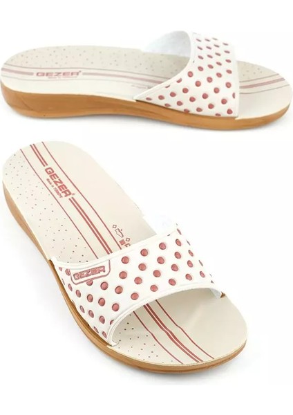 Yazlık Kadın Puantiyeli Terlik