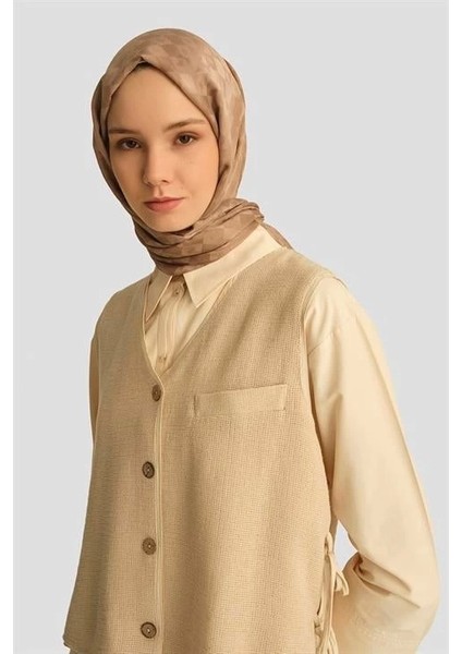 Hasır Dokulu Yelekli Takım 25Y6028 Aytaşı fırsatları