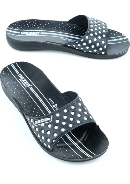 Yazlık Kadın Puantiyeli Terlik