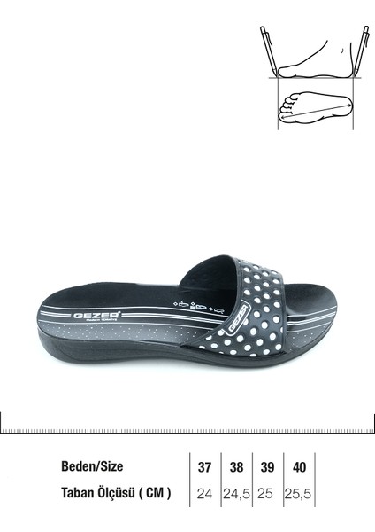 Yazlık Kadın Puantiyeli Terlik fiyatları