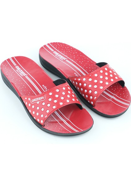 Yazlık Kadın Puantiyeli Terlik modelleri