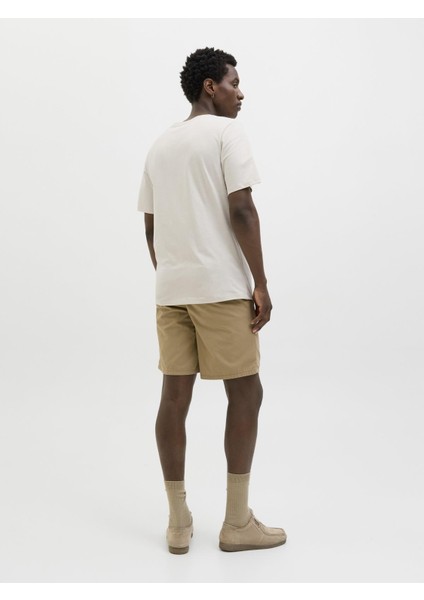 Jjjaxon Tee Ss Crew Neck Ln Taş