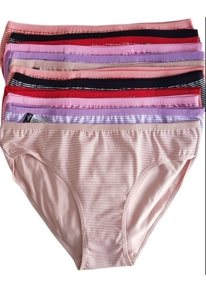 12' Li Bayan Berry Bikini Külot Kombin 0594