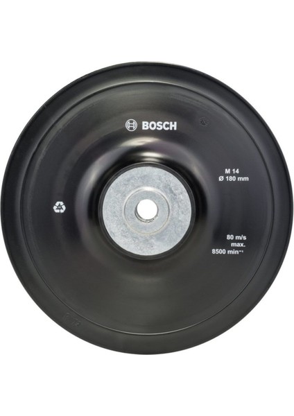 Fiber Disk Tabanı M14 Flanş Dişli 180MM