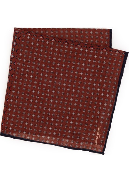 Erkek Bordo Keten Mendil 50316444-900