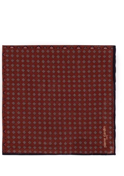 Erkek Bordo Keten Mendil 50316444-900