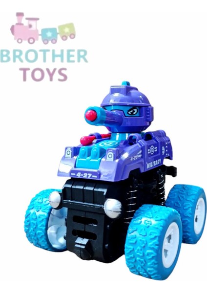 Füze Atan Oyuncak 1 Adet 4x4 Arazi Aracı Mermi Fırlatan Sürmeli Tank Araba 9 Cm. fiyatları