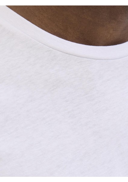Jack & Jones Erkek Basic Tişört – %100 Pamuk, Jjjaxon Modeli