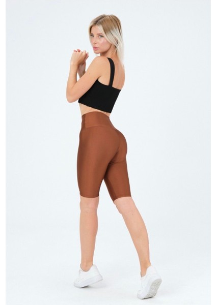 Bisikletçi Dalgıç, Toparlayıcı Kadın Tayt, Slim Fit (Likralı)