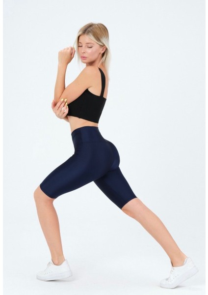Bisikletçi Dalgıç, Toparlayıcı Kadın Tayt, Slim Fit (Likralı)
