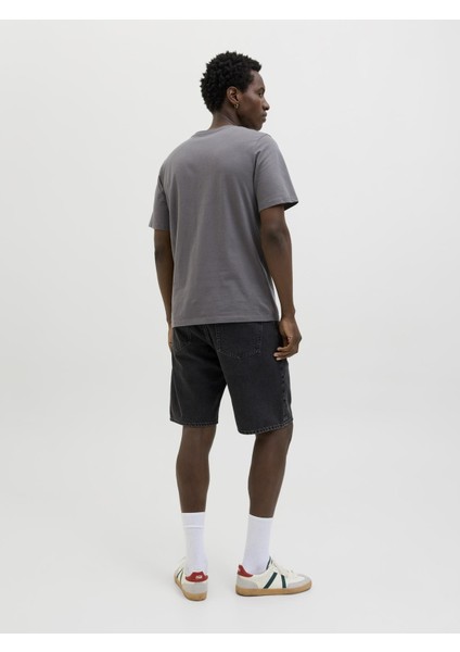 Jack & Jones Erkek Basic Tişört – %100 Pamuk, Jjjaxon Modeli