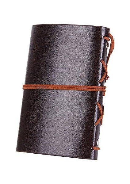 Denizcilik Defteri Klasik Pu Deri Kapak Not Defteri Seyahat Günlüğü Seyahat Dergisi Doldurulabilir Eskiz Defteri Boş Sayfalar, Astarsız Kağıt, Klasik Kabartmalı (130X185 Mm, Kahve) modelleri