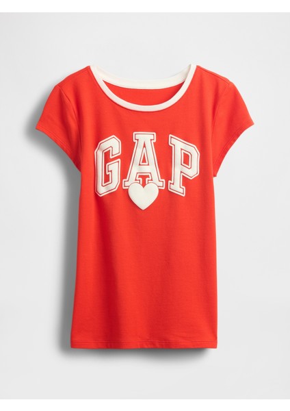 Kız Çocuk Kırmızı Grafik T-Shirt fırsatları
