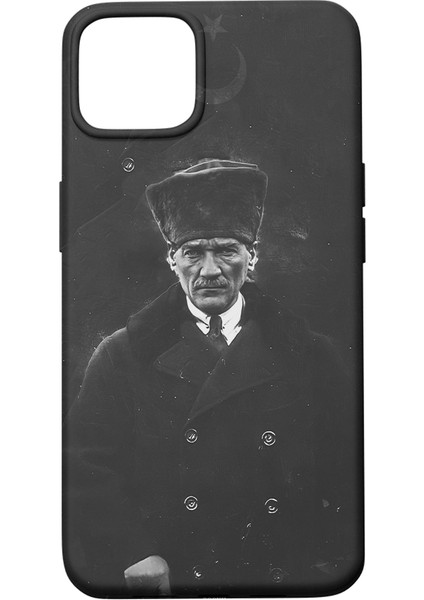 iPhone 15 Pro Max Uyumlu Atatürk Desenli Telefon Kılıfı #2