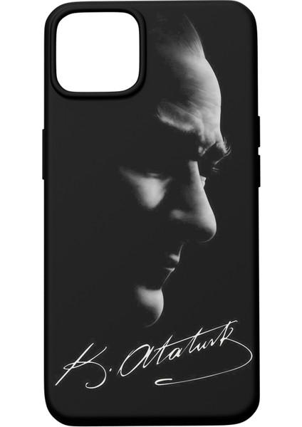 iPhone 16 Pro Max Uyumlu Atatürk Desenli Telefon Kılıfı #3