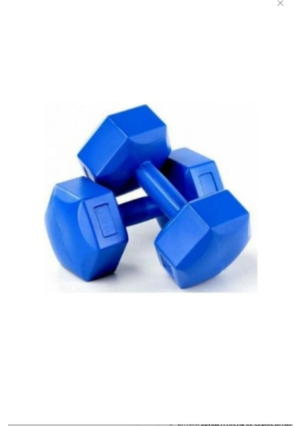 DM10 - J-77- 2 x 10 kg Plastik Dambıl 2 x 10KG Plastik Dambıl