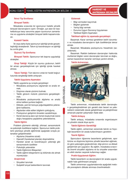 1. Kademe Kitap
